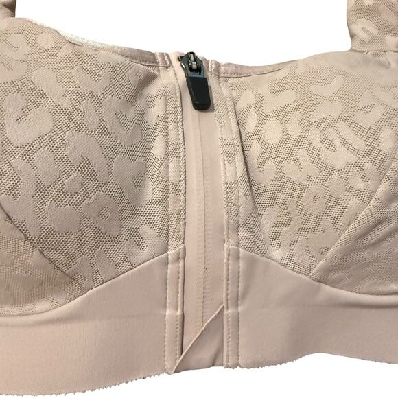 Victoria's Secret Blush Pink Leopard Print Incredible Knockout Ultra Max Bra 34D - Picture 3 of 9